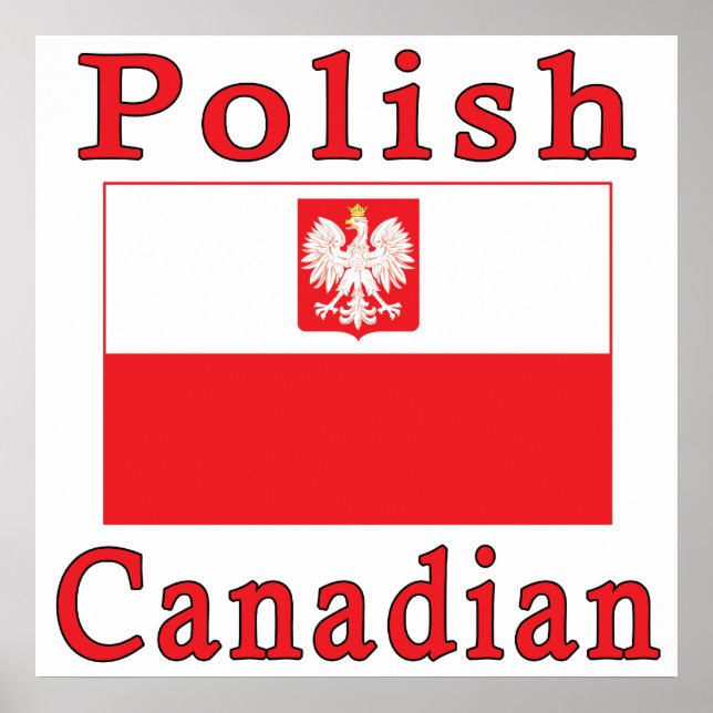 Poster Sinalizador de Falcão Canadense Polonês (Frente)