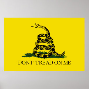 Poster Sinalizador de Gadsden (Não Passe em Mim) (Sinali