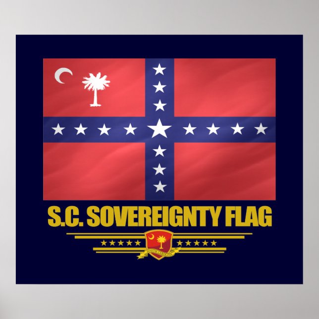 Póster Sinalizador de Soberania SC (Frente)