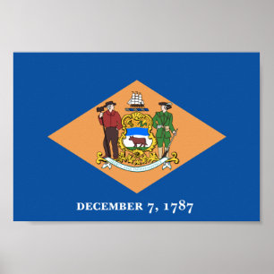 Póster Sinalizador Delaware