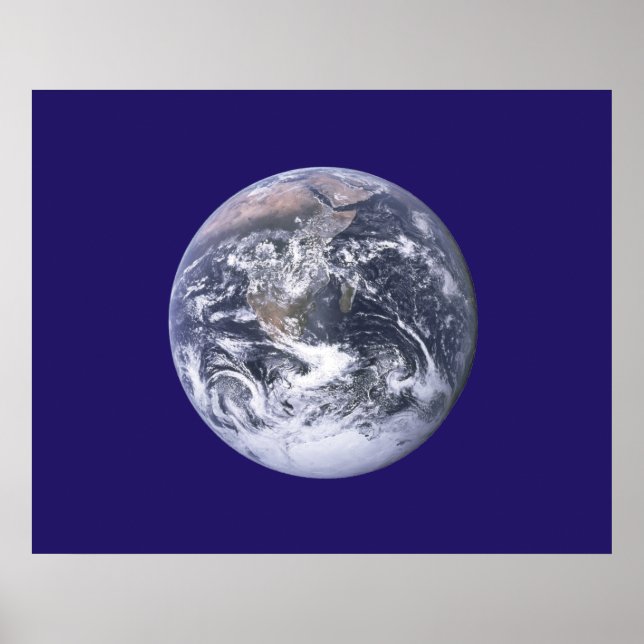 Poster Sinalizador do Dia da Terra (Frente)
