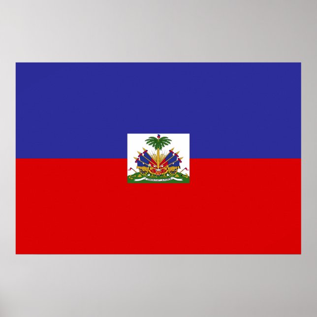 Poster Sinalizador do Haiti (Frente)
