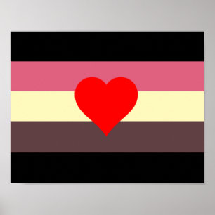 Poster Sinalizador do Orgulho Gordo