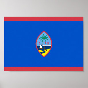 Poster Sinalizador Guam
