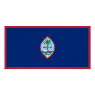 Póster Sinalizador Guam