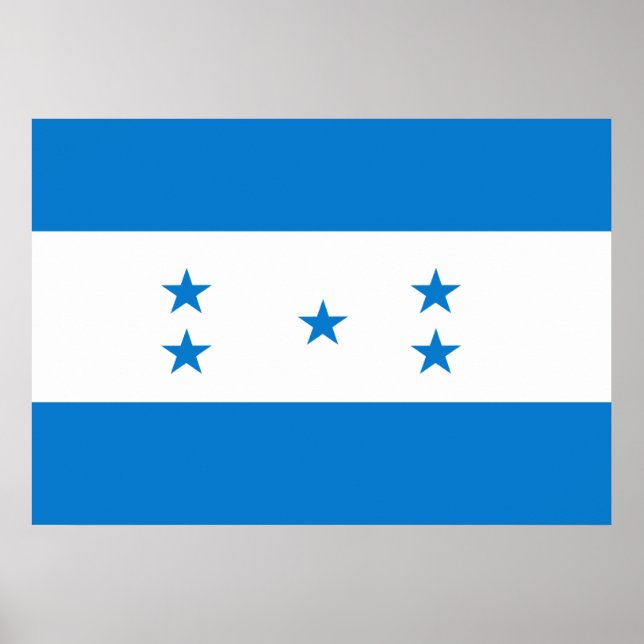 Póster Sinalizador Honduras (Frente)