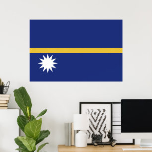 Poster Sinalizador Nauru