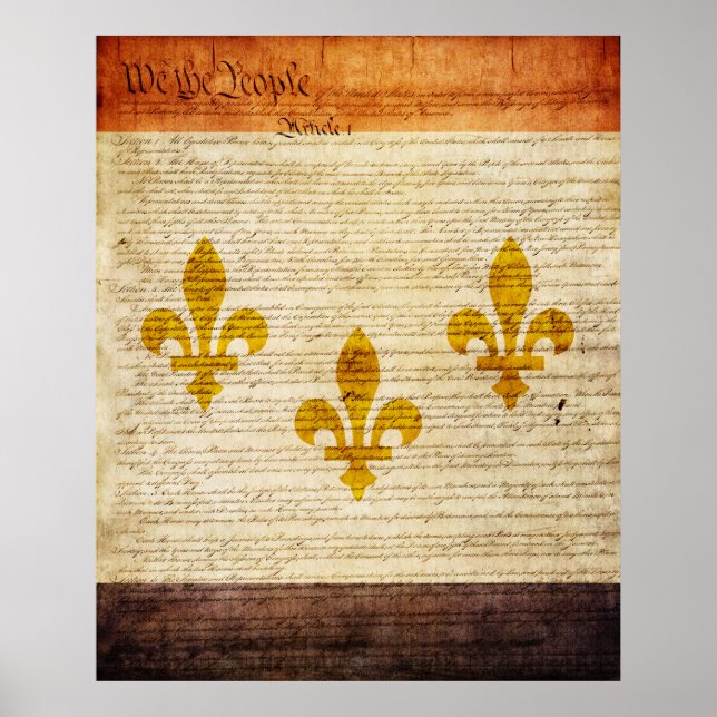 Póster Sinalizador New Orleans (Frente)