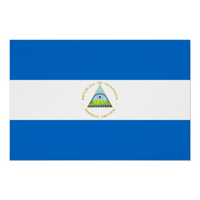 Póster Sinalizador Nicarágua (Frente)