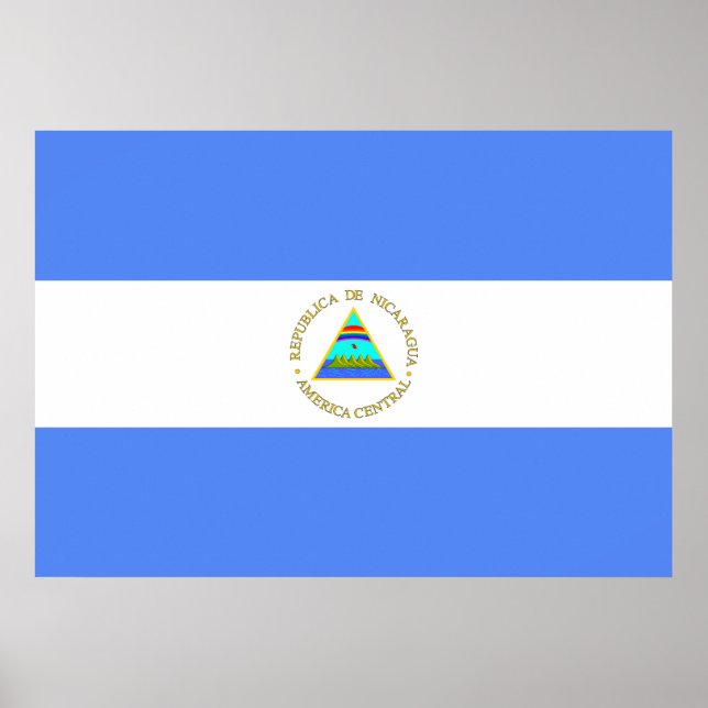 Póster Sinalizador Nicarágua (Frente)