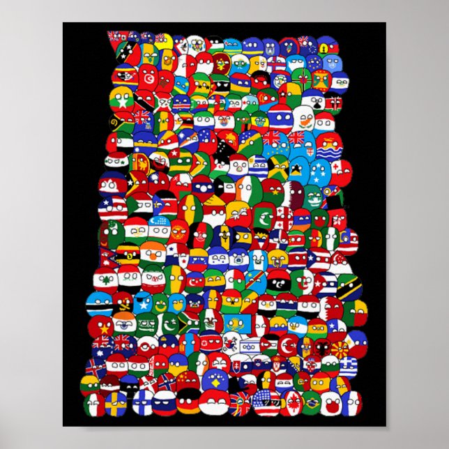 Poster Sinalizadores do Mundo do País (Frente)