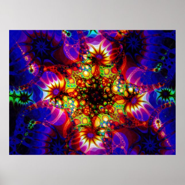 Póster Sinapse da mente Holográfica (Frente)