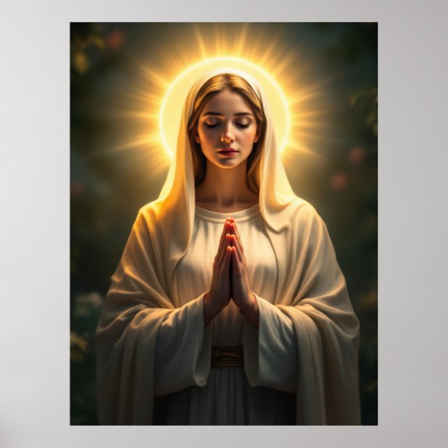 Poster Sinceridade Espumante: Virgem Mary Prayer (Frente)