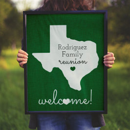 Poster Sindicato da Família Green State of Texas