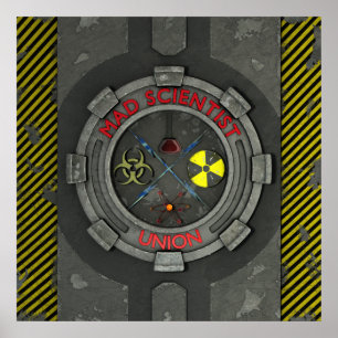 Poster Sindicato de Cientista Louco