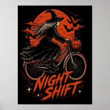 Síndico de Hardball Noite Retro do Halloween Bruxa