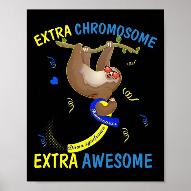 Poster Sindroma Abaixo Consciência Extra Incrível Present (Frente)