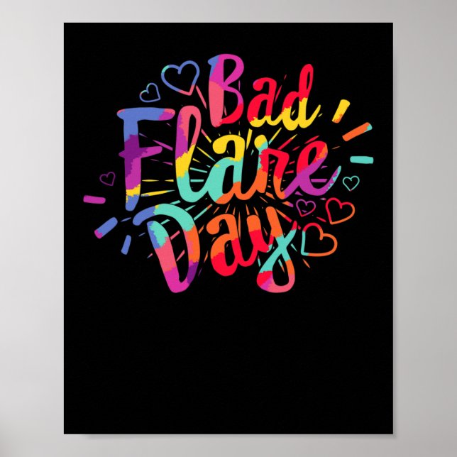 Poster Sindroma de Dor Regional Complexa do Dia Flare Byd (Frente)