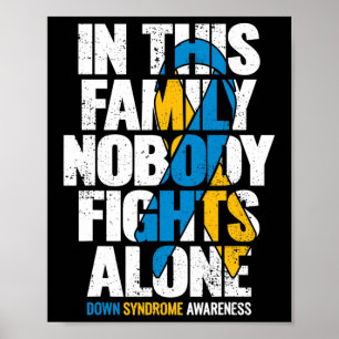 Poster Sindroma de Down Mulheres com síndrome de queda da