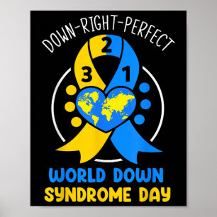 Poster Sindroma Mundial para Baixo Consciencialização 321
