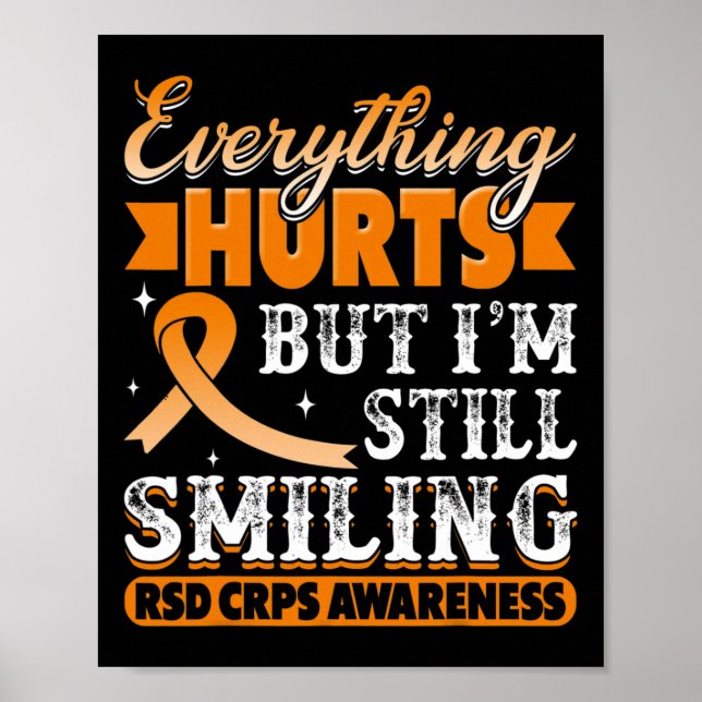 Poster Sindroma Regional De Dor Complexa Do Crps Sensibil (Frente)