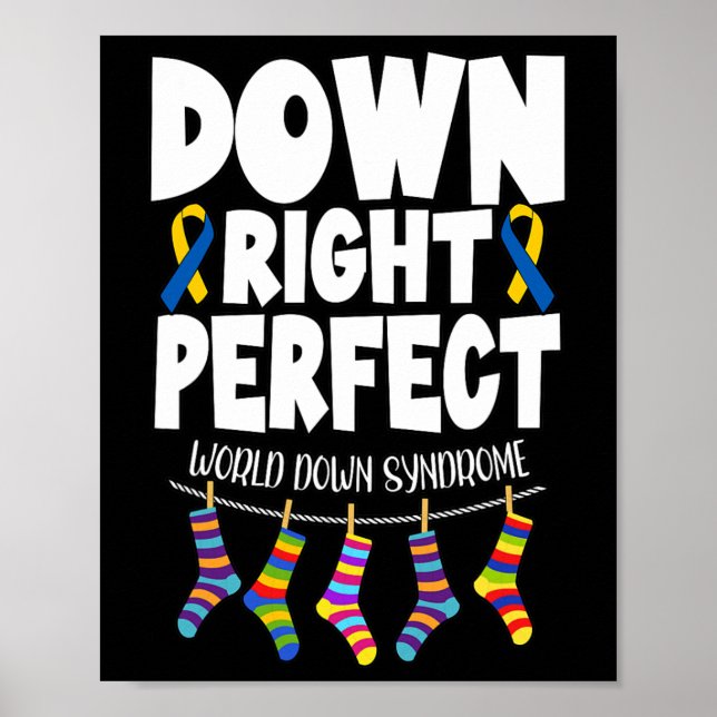 Poster Síndrome Abaixo Consciência Direta Perfeita 1 (Frente)
