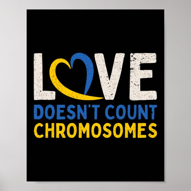 Poster Síndrome de Down Sensor de Consciência Incrível pa (Frente)