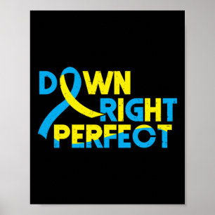 Poster Síndrome de Down Trisomia 21 Fita Perfeita Direit