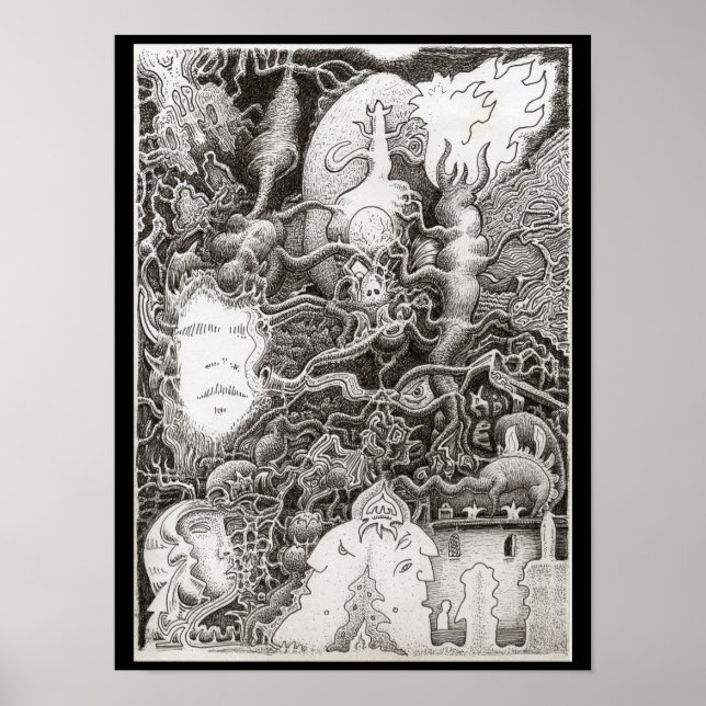 Poster Síndrome de Mindsucker (Frente)