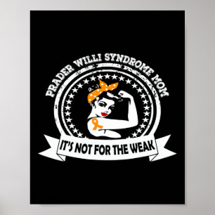 Poster Síndrome De Prader Willi Mãe Não Para A Fraqueza D