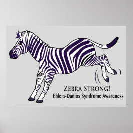 Póster Síndrome de Zebra Strong-Ehlers-Danlos