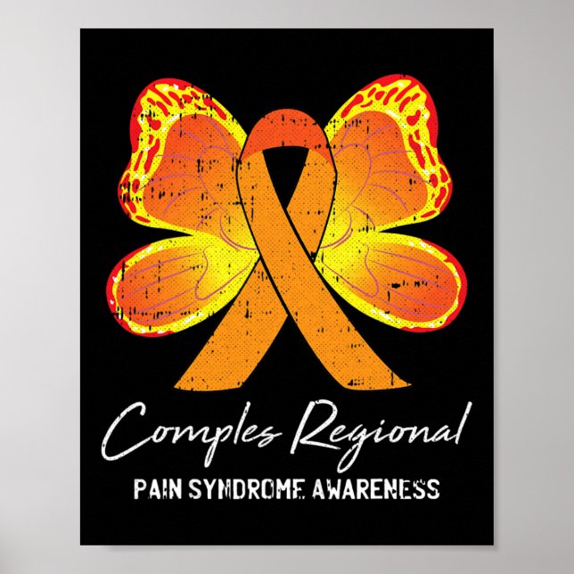 Poster Síndrome Regional Complexa de Dor Sensação de Cãib (Frente)