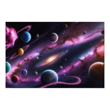 Sinfonia Cósmica de Planetas e Galáxias