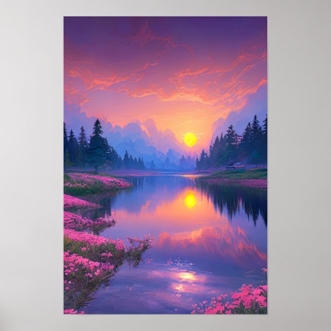 Poster Sinfonia da Noite da Natureza (Frente)