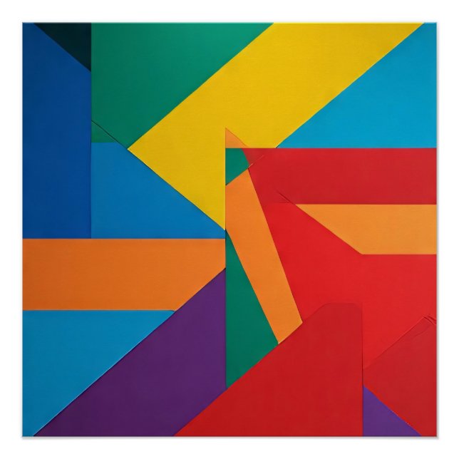 Póster Sinfonia de Cores (Frente)