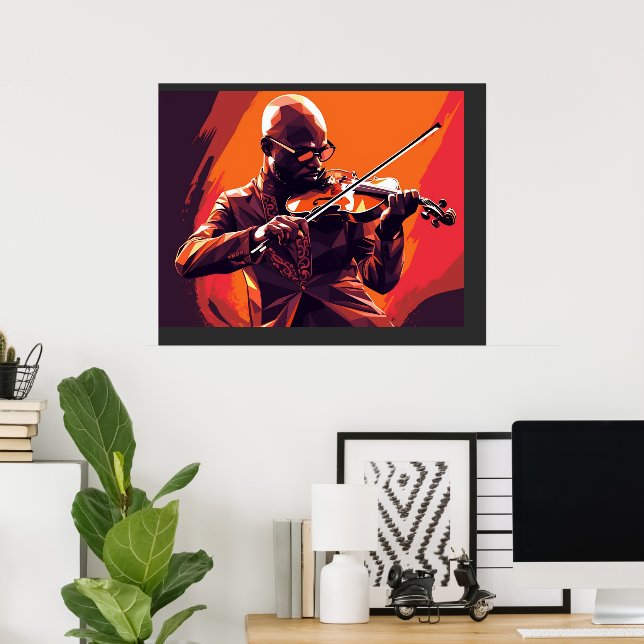 POSTER SINFONIA DE FUNK #1 (Escritório em casa)