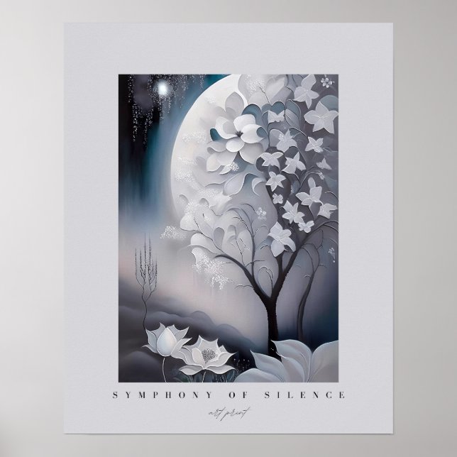 Poster Sinfonia do Silêncio (Frente)