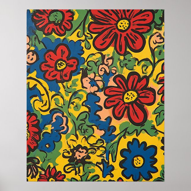 Poster Sinfonia Floral (Frente)