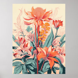 Poster Sinfonia Floral