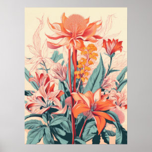Poster Sinfonia Floral