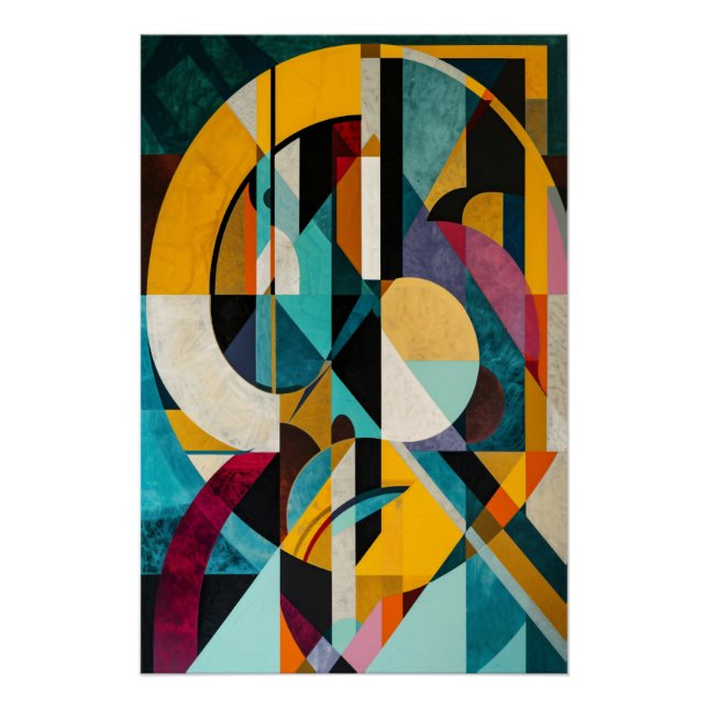 Póster Sinfonia Geométrica (Frente)