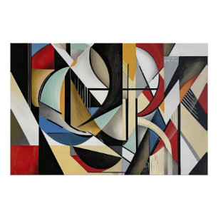 Póster Sinfonia geométrica perfeita