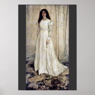 Poster Sinfonia nenhum 1 em meninas de Wiess no branco