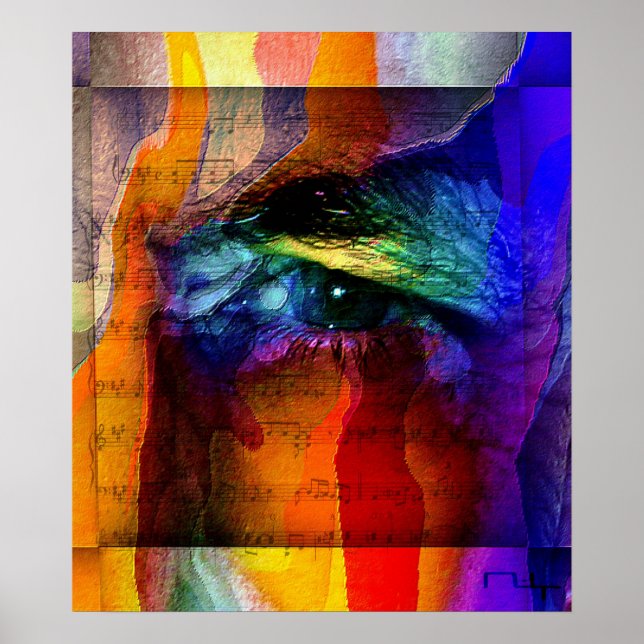 Poster Sinfonia para um opus ocular#2 (Frente)