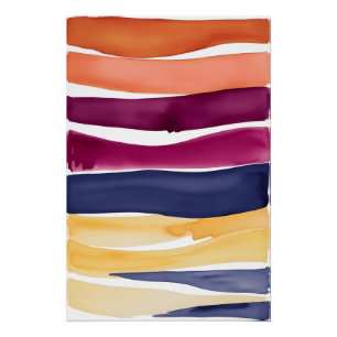 Póster Sinfonia Serene Ocean: inspirada em Abstrato Wave