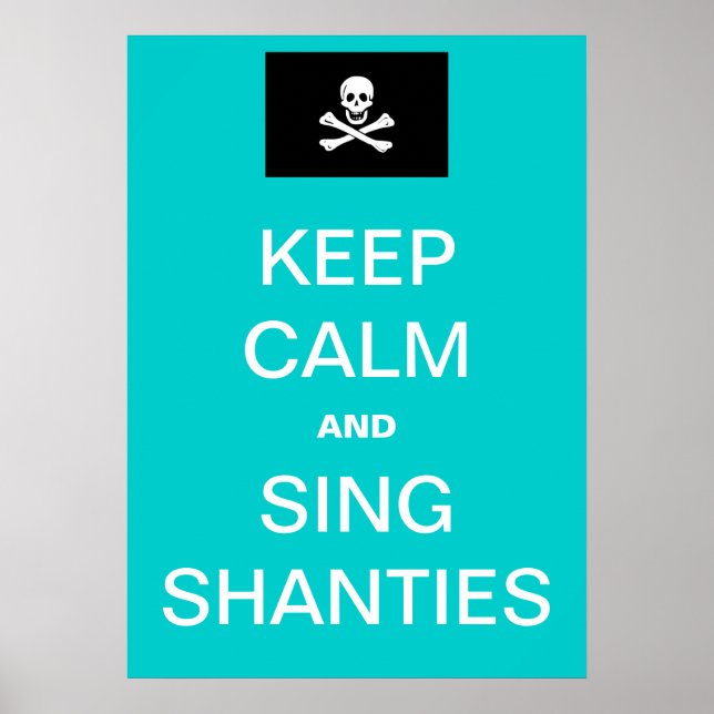 Poster Sing Shanties! (Frente)