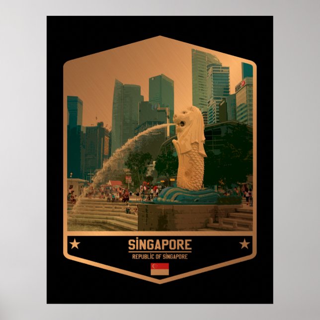 Poster Singapura (Frente)