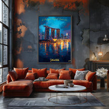 Singapura ao Crepúsculo - Uma Paisagem Urbana Desl