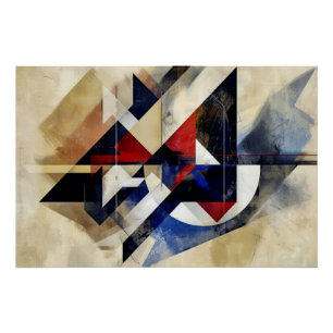 Póster Singular Abstraction
