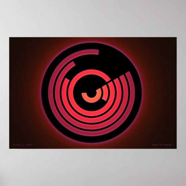 Poster Singularidade do tempo do Azimuth (Frente)